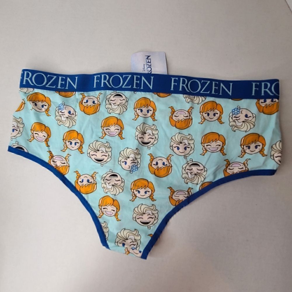 3X 22W 24W Torrid Blue Frozen Cheeky Panty Disney Princess Elsa Anna Cotton Plus - Picture 4 of 8